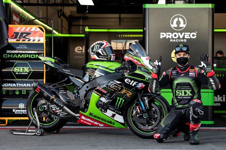 Jonathan Rea (KRT) secured his sixth successive WorldSBK Riders’ Championship